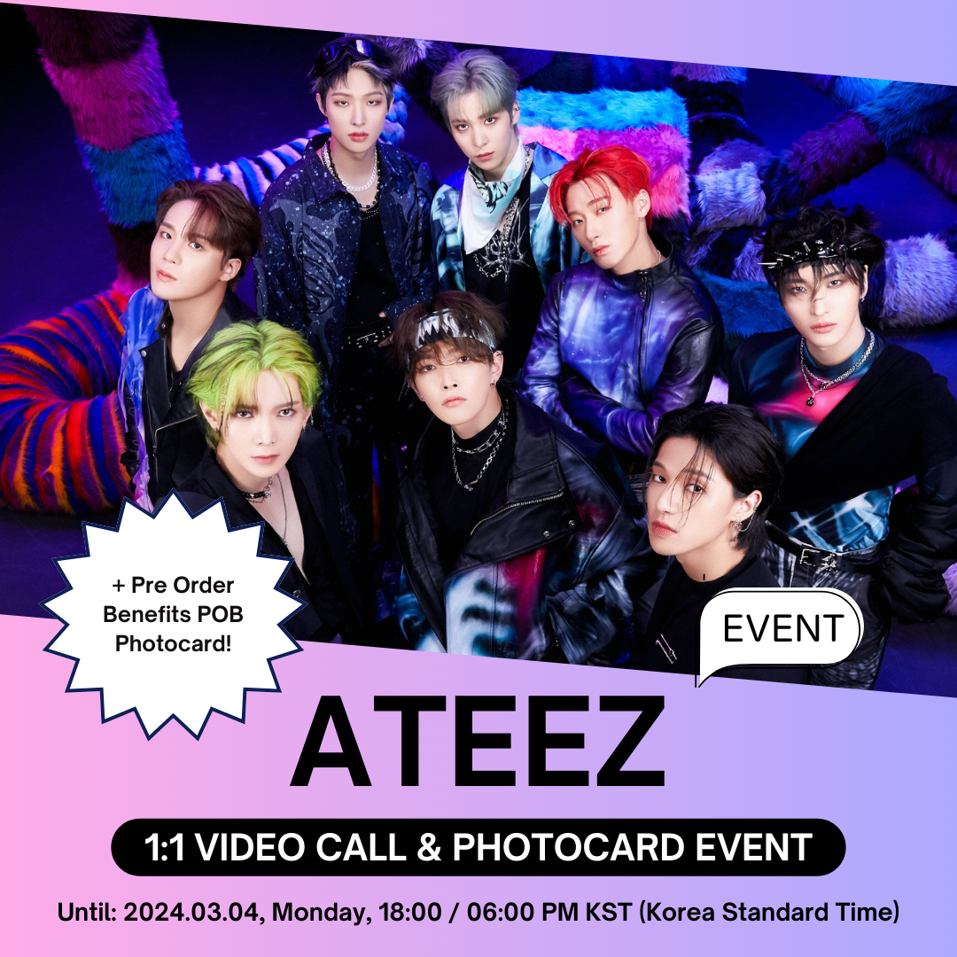[3/9 1:1 VIDEO CALL EVENT BY DMCMUSIC] ATEEZ - THE WORLD EP.FIN : WILL  (PRE-ORDER)