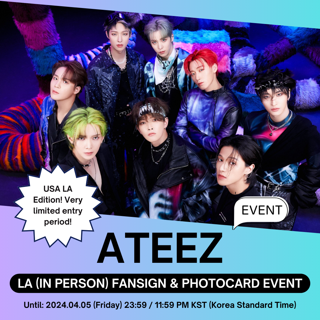 [4/15 1:1 LA FANSIGN EVENT BY HELLO82] ATEEZ - [THE WORLD EP.FIN : WIL –  wondernara