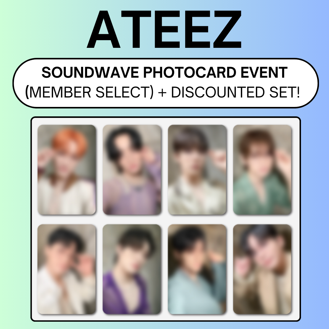 Ateez seonghwa winner shops photocard