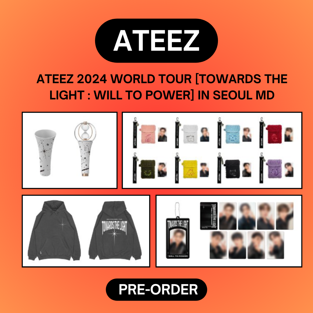[PREORDER] ATEEZ 2024 WORLD TOUR [TOWARDS THE LIGHT WILL TO POWER