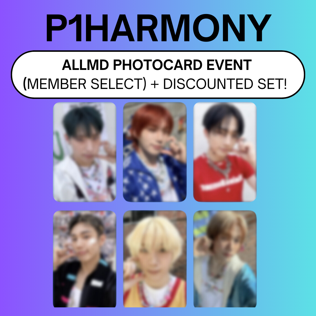 P1Harmony Soul official photocard hotsell bundle ON HOLD