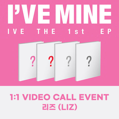 [1:1 VIDEO CALL EVENT - Applemusic] IVE - THE 1st EP [I'VE MINE] Random Album Pre-order