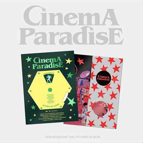 [9/11 WN EVENT] ZEROBASEONE - The 4th Mini Album [CINEMA PARADISE] Romance/SF ver.