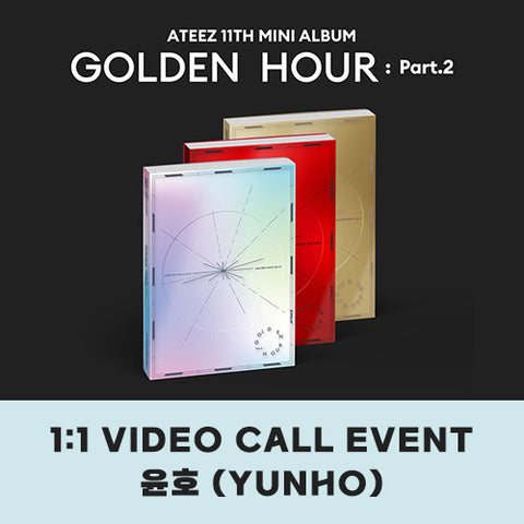 [11/23 1:1 VIDEO CALL EVENT BY APPLEMUSIC] ATEEZ - GOLDEN HOUR: Part.2 (ALBUM ver.) (PRE-ORDER)