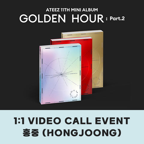 [11/23 1:1 VIDEO CALL EVENT BY APPLEMUSIC] ATEEZ - GOLDEN HOUR: Part.2 (ALBUM ver.) (PRE-ORDER)