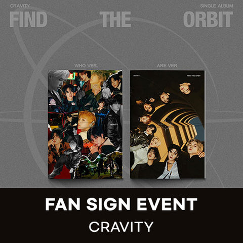 [02/28 1:1 VIDEO CALL EVENT BY APPLEMUSIC] CRAVITY - Single Album [FIND THE ORBIT] (ALBUM ver.) (PRE-ORDER)