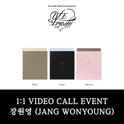 [02/07 1:1 VIDEO CALL EVENT BY APPLEMUSIC] IVE - IVE EMPATHY (ALBUM ver.) (PRE-ORDER)