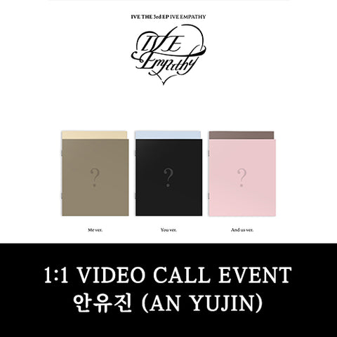 [02/07 1:1 VIDEO CALL EVENT BY APPLEMUSIC] IVE - IVE EMPATHY (ALBUM ver.) (PRE-ORDER)