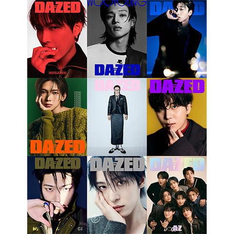 [2024/12 DAZED & CONFUSED KOREA] MAGAZINE 2024.12 (COVER: ATEEZ) (PRE-ORDER)