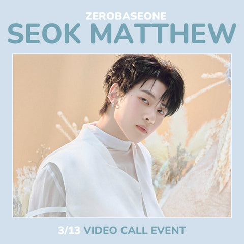 [03/13 1:1 VIDEO CALL EVENT BY WITHMUU] ZEROBASEONE -  The 5th Mini Album [BLUE PARADISE] (ALBUM ver.) (PRE-ORDER)