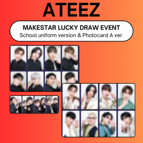 [07/17 MAKESTAR LUCKY DRAW EVENT] ATEEZ - [GOLDEN HOUR : Part.1] (ALBUM OR POCAALBUM VER.) (PRE-ORDER)