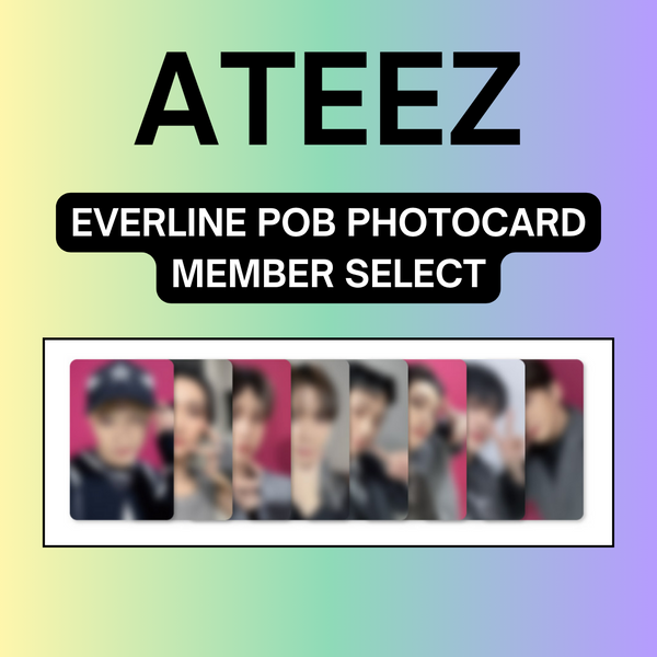 [EVERLINE POB PHOTOCARD MEMBER SELECT - PART 2] ATEEZ: THE WORLD EP.FIN : WILL