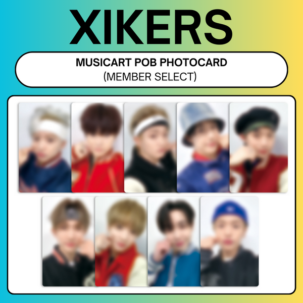 [3/21 PHOTOCARD EVENT MEMBER SELECT BY MUSICART] XIKERS - 3RD MINI ALBUM 'HOUSE OF TRICKY: TRIAL AND ERROR'