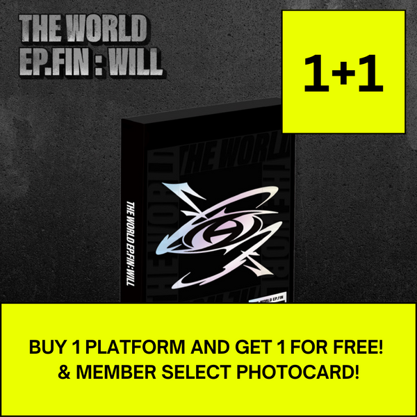 [1+1 & PHOTOCARD EVENT] ATEEZ [THE WORLD EP.FIN : WILL] PRE-ORDER PLATFORM VER.