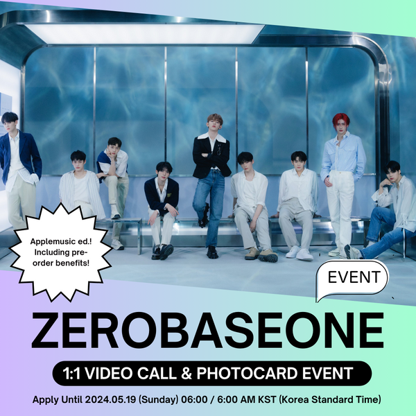 [6/01 1:1 VIDEO CALL EVENT BY APPLEMUSIC] ZEROBASEONE - You had me at HELLO (DIGIPACK) (PRE-ORDER)