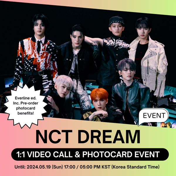 [5/23 1:1 VIDEO CALL EVENT BY EVERLINE] NCT DREAM - [DREAM( )SCAPE] (Photobook Ver.)(PRE-ORDER)