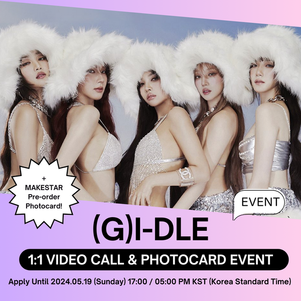 [5/24 1:1 VIDEO CALL EVENT BY MAKESTAR] (G)I-DLE - 2nd Full Album [2] (POCAALBUM)(PRE-ORDER)