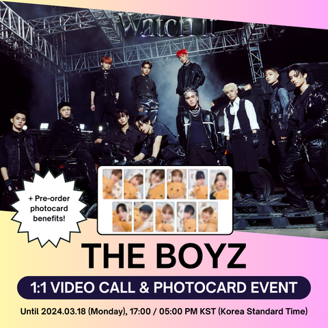 [3/23 1:1 VIDEO CALL EVENT BY HELLOLIVE] THE BOYZ - 2ND ALBUM [PHANTASY] Pt.3 Love Letter (PRE-ORDER)