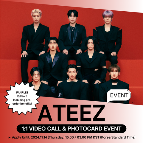 [11/27 1:1 VIDEO CALL EVENT BY FANPLEE] ATEEZ - GOLDEN HOUR: Part.2 (ALBUM ver.) (PRE-ORDER)