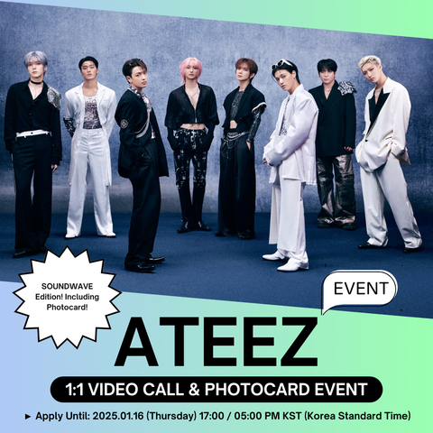 [01/31 1:1 VIDEO CALL EVENT BY SOUNDWAVE] ATEEZ - GOLDEN HOUR: Part.2 (Digipack ver.) (PRE-ORDER)