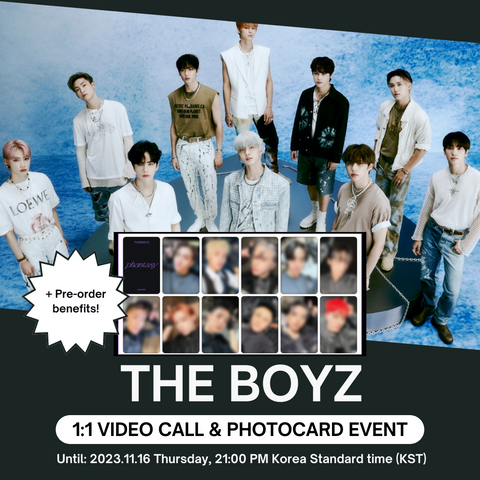 [1:1 VIDEO CALL EVENT - MAKESTAR] THE BOYZ - 2ND FULL ALBUM [PHANTASY] Pt.2 Sixth Sense PRE-ORDER