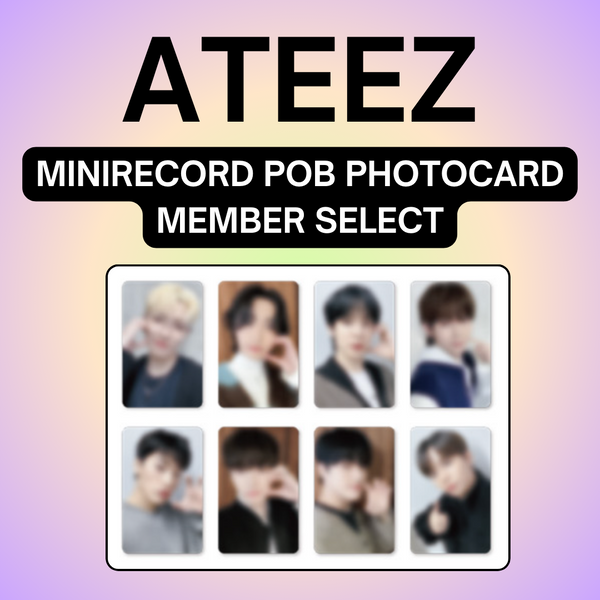 [2/16 MINIRECORD POB PHOTOCARD MEMBER SELECT EVENT] ATEEZ: THE WORLD EP.FIN : WILL