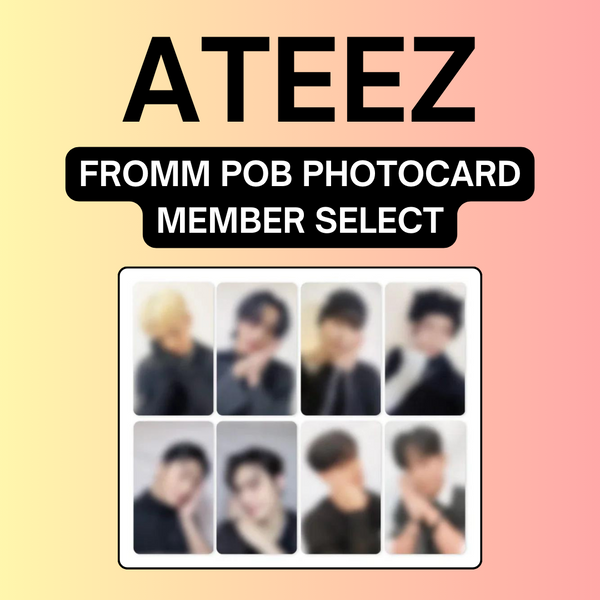 [2/20 FROMM POB PHOTOCARD MEMBER SELECT EVENT] ATEEZ - [THE WORLD EP.FIN : WILL], DIGIPAK VER.