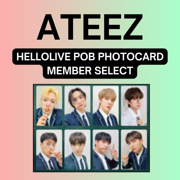 [HELLOLIVE POB PHOTOCARD MEMBER SELECT] ATEEZ: THE WORLD EP.FIN : WILL