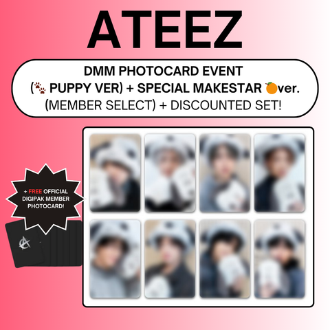 [12/19 DEARMYMUSE PHOTOCARD EVENT] ATEEZ - GOLDEN HOUR: Part.2 (PRE-ORDER)