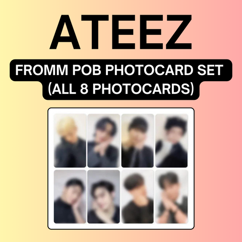 [2/20 FROMM POB PHOTOCARD MEMBER SELECT EVENT] ATEEZ - [THE WORLD EP.FIN : WILL], DIGIPAK VER.