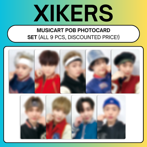 [3/21 PHOTOCARD EVENT MEMBER SELECT BY MUSICART] XIKERS - 3RD MINI ALBUM 'HOUSE OF TRICKY: TRIAL AND ERROR'