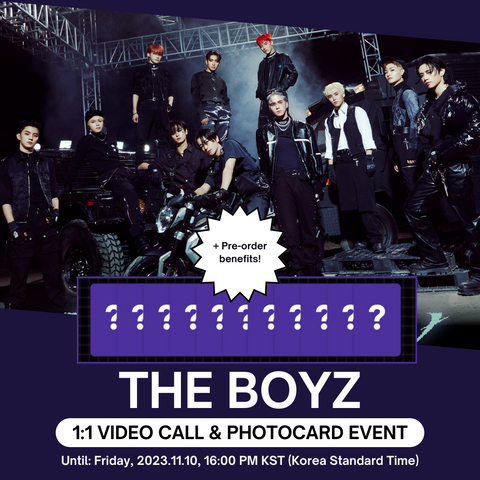 [1:1 VIDEO CALL EVENT - WITHMUU] THE BOYZ - 2ND FULL ALBUM [PHANTASY] Pt.2 Sixth Sense PRE-ORDER