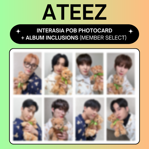 [INTERASIA POB PHOTOCARD MEMBER SELECT] ATEEZ: THE WORLD EP.FIN : WILL