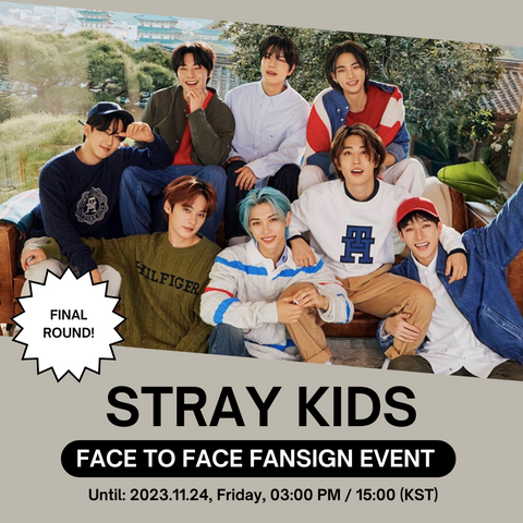 [FINAL ROUND: OFFLINE FANSIGN EVENT BY MUSICPLANT] STRAYKIDS - MINI ALBUM [樂-STAR] PRE-ORDER