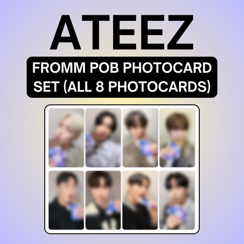 [FROMM POB PHOTOCARD MEMBER SELECT - PART 2] ATEEZ: THE WORLD EP.FIN : WILL