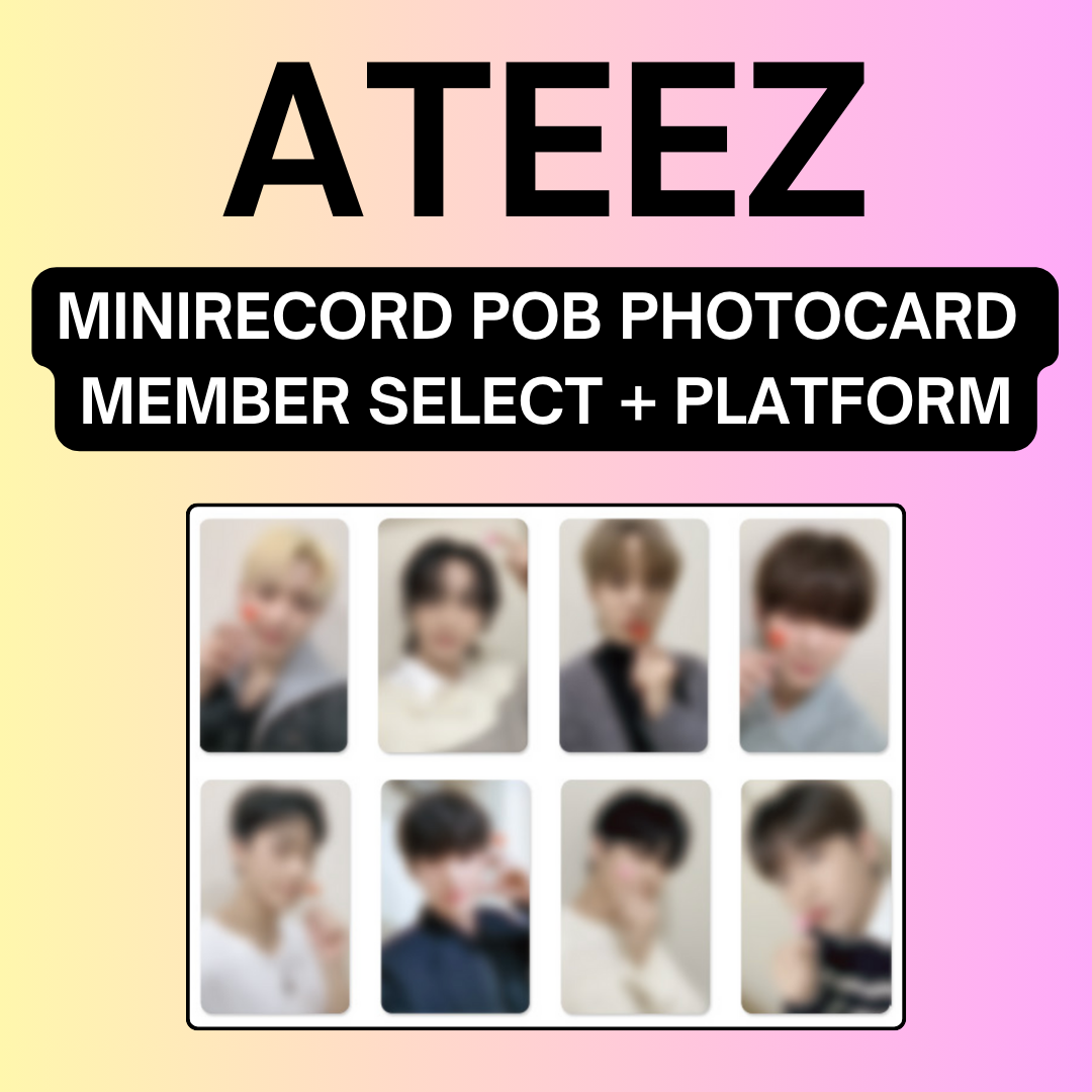 [2/4 MINIRECORD POB PHOTOCARD MEMBER SELECT EVENT] ATEEZ: THE WORLD EP.FIN  : WILL