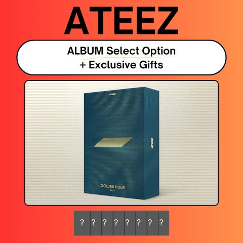 [9/11 WN EVENT] ATEEZ - GOLDEN HOUR: Part 1 ALBUM Select Ver. + Exclusive Gifts