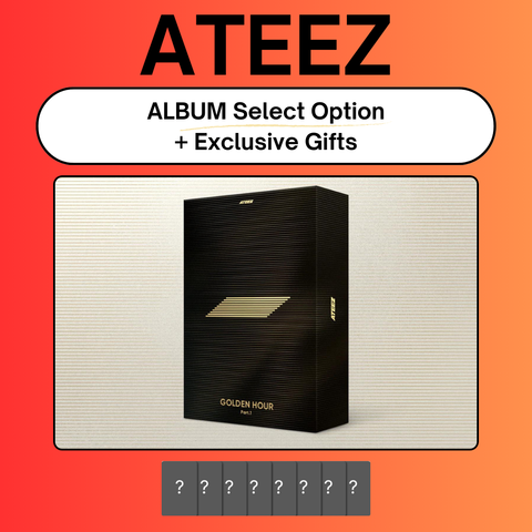 [9/11 WN EVENT] ATEEZ - GOLDEN HOUR: Part 1 ALBUM Select Ver. + Exclusive Gifts