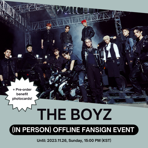 [OFFLINE FANSIGN EVENT BY MINIRECORD] THE BOYZ - [PHANTASY] Pt.2 Sixth Sense Platform Ver. + Random Photocard PRE-ORDER