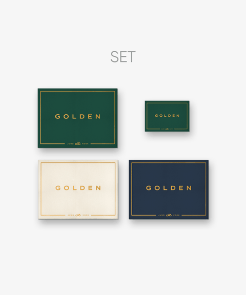 [1:1 VIDEO CALL EVENT] Jung Kook (BTS) 'GOLDEN' (Set) + 'GOLDEN' (Weverse Albums ver.) Set +  'GOLDEN' (Random)