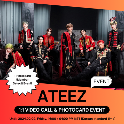 [2/23 1:1 VIDEO CALL EVENT BY MOKKETSHOP] ATEEZ - THE WORLD EP.FIN : WILL (PRE-ORDER)