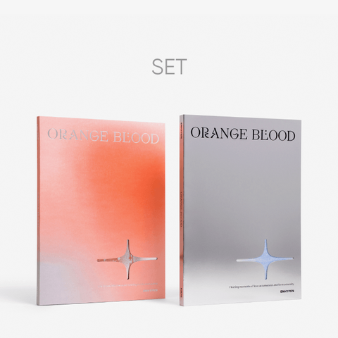 [1:1 VIDEO CALL EVENT BY WEVERSE] ENHYPEN - ORANGE BLOOD] Album Inclusions ONLY Pre-order