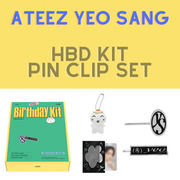 ATEEZ - [HBD KIT] PIN CLIP SET - YEOSANG