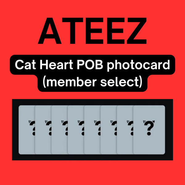 [WITHMUU POB PHOTOCARD MEMBER SELECT EVENT] ATEEZ: THE WORLD EP.FIN : WILL
