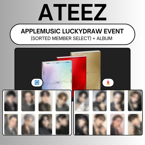 [11/21 APPLEMUSIC LUCKY DRAW EVENT] ATEEZ - GOLDEN HOUR : Part.1 (ALBUM ver.) (PRE-ORDER)