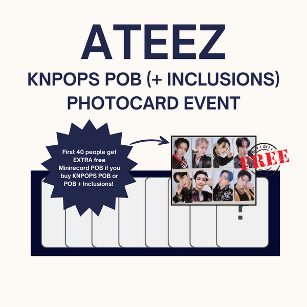 [KNPOPS POB PHOTOCARD MEMBER SELECT EVENT] ATEEZ: THE WORLD EP.FIN : WILL