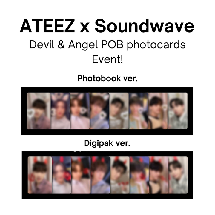[SOUNDWAVE] ATEEZ: THE WORLD EP.FIN : WILL LUCKY DRAW EVENT