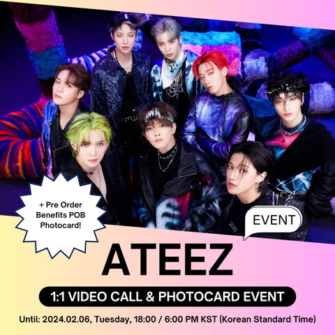 [2/26 1:1 VIDEO CALL EVENT BY MINIRECORD] ATEEZ [THE WORLD EP.FIN : WILL] PLATFORM VER. (PRE-ORDER)