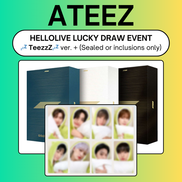 [06/25 HELLOLIVE LUCKY DRAW EVENT] ATEEZ - [GOLDEN HOUR : Part.1] (PRE-ORDER)