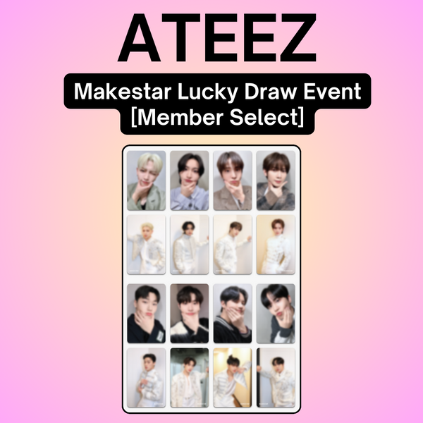 [MAKESTAR] ATEEZ: THE WORLD EP.FIN : WILL LUCKY DRAW EVENT